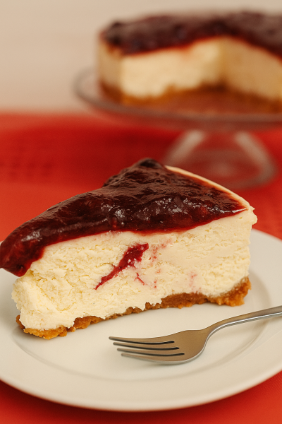 Cheesecake de frutas vermelhas